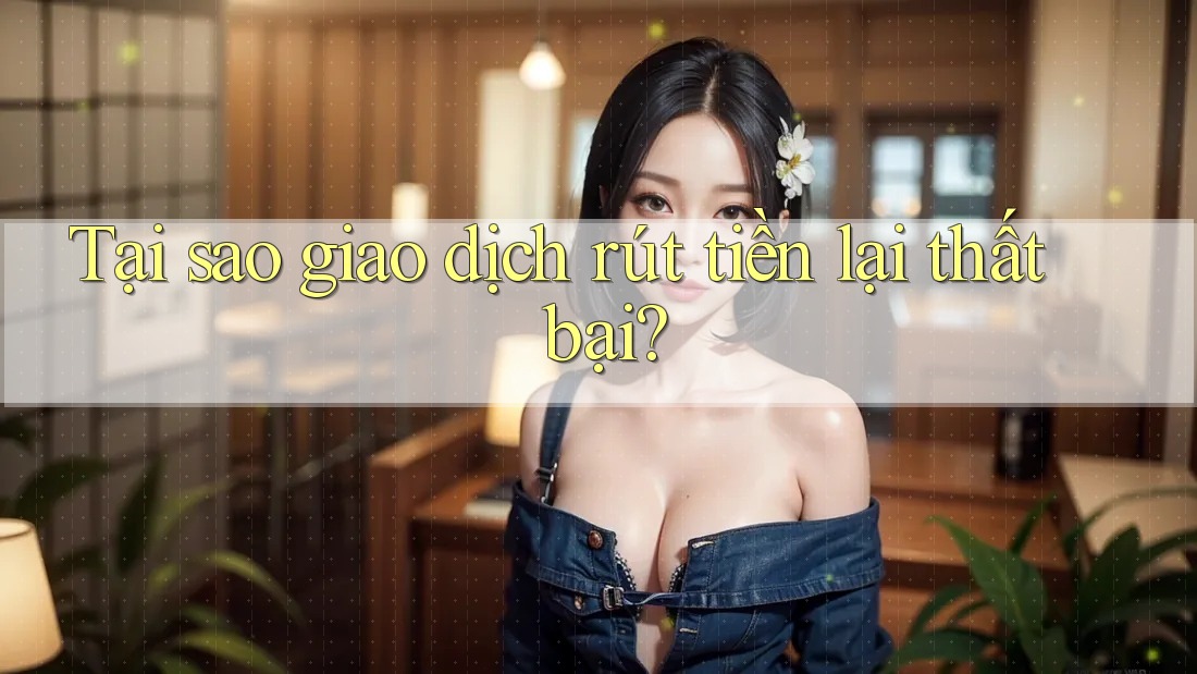 Tại sao giao dịch rút tiền lại thất bại?