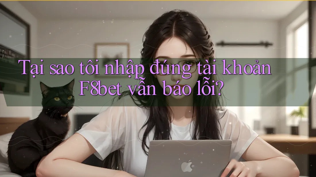 Tại sao tôi nhập đúng tài khoản F8bet vẫn báo lỗi? Tại sao tôi nhập đúng tài khoản F8bet vẫn báo lỗi?
