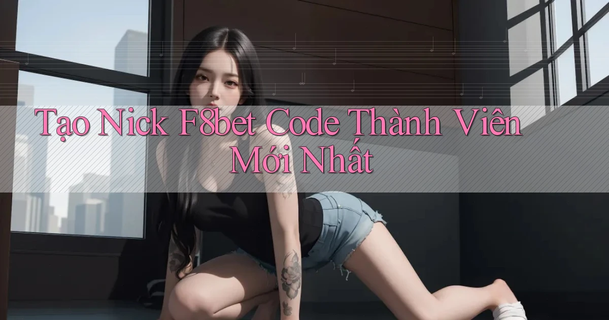 tạo nick f8bet code thành viên mới nhất