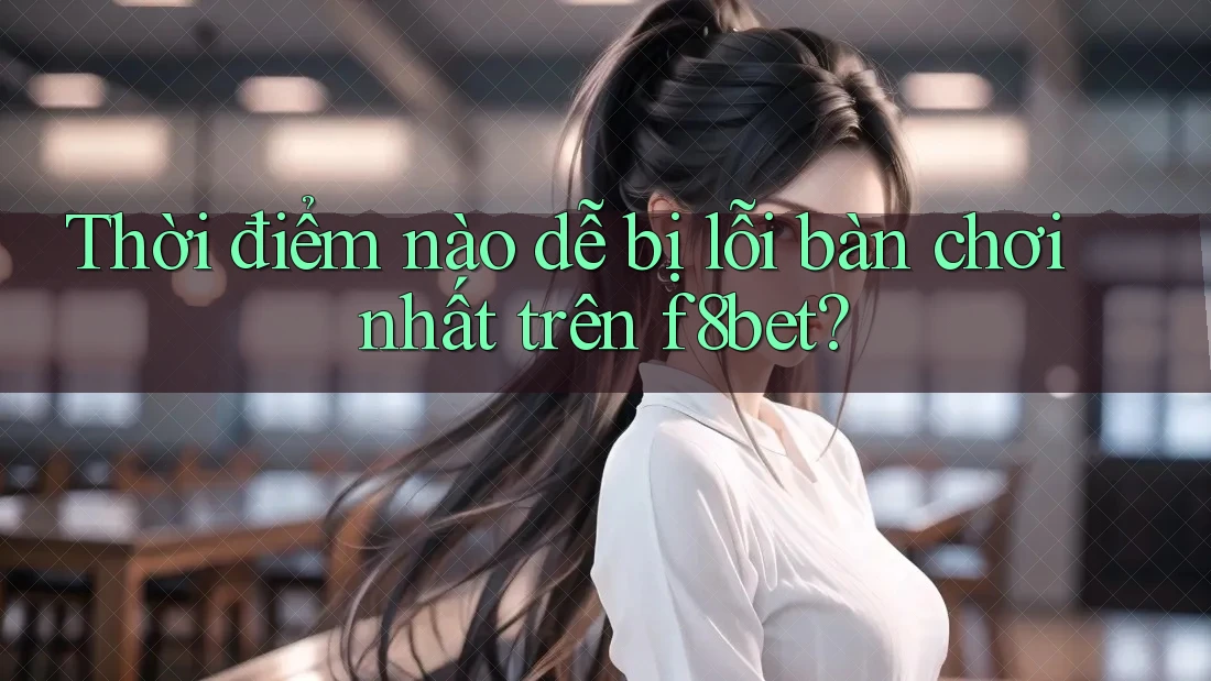 Thời điểm nào dễ bị lỗi bàn chơi nhất trên f8bet? Thời điểm nào dễ bị lỗi bàn chơi nhất trên f8bet?