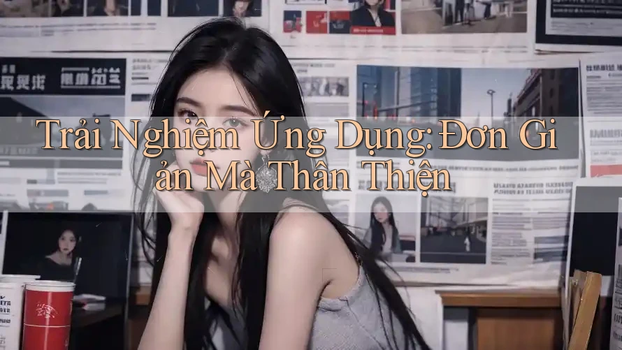 Trải Nghiệm Ứng Dụng: Đơn Giản Mà Thân Thiện