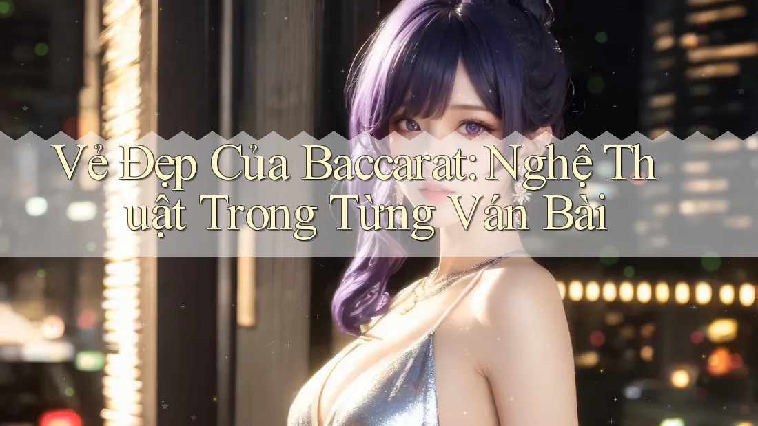 Vẻ Đẹp Của Baccarat: Nghệ Thuật Trong Từng Ván Bài Vẻ Đẹp Của Baccarat: Nghệ Thuật Trong Từng Ván Bài